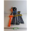 Image 1 : Assorted Tools NIB - 24 oz. Dead blow Hammer/ Cable Tie Set/ HD Aluminum Flashlight/ 8" Wire Brush/