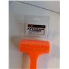 Image 2 : Assorted Tools NIB - 24 oz. Dead blow Hammer/ Cable Tie Set/ HD Aluminum Flashlight/ 8" Wire Brush/