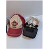 Image 3 : (4) Baseball Hats: Canada, Cabelas, Black Antler, Cowboy