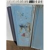 Image 2 : **(3) Pieces of Blue Metal Shelving 48" x 16", Cannot Ship