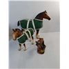 Image 2 : Horse Figurines, RCMP Beaver, Rodeo Bull