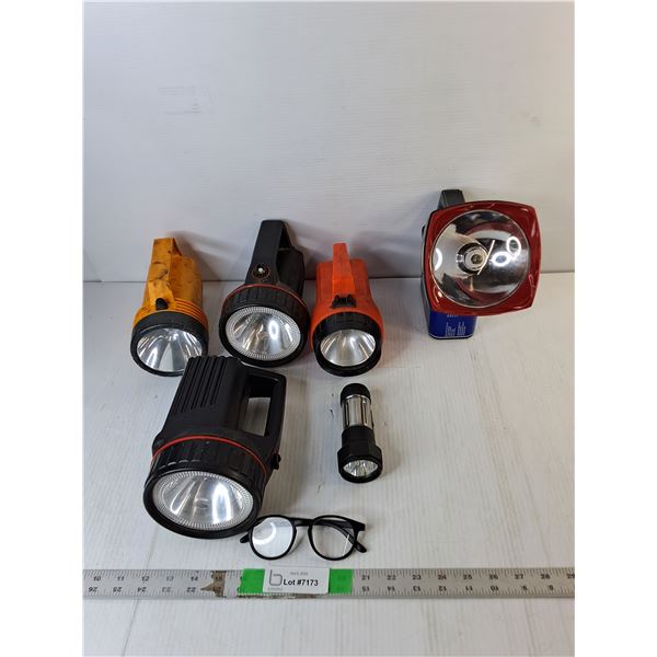 Flashlight Lot-  Two Power On
