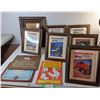 Image 1 : (7) Photo Frames Up to 16" x 13.5", Adult Coloring Book & Wall Sign