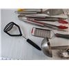 Image 3 : Pasta Spoon, Tongs, Spatulas, Potato Peeler, Masher, Cheese Grater, Misc