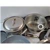 Image 2 : Cooking Pots, Frying Pans, Cupcake Tray, Lids - PICK UP