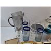 Image 2 : Plastic Pitcher, Goblets, Glasses, Dining Plates, 6" Pot Lid , Picture Frames 6" x 4"