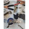 Image 4 : Lightbulb, Clamps, Electrical Switches, Sockets, Electrical Tape, Misc