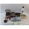 Image 1 : Power Fist Trailer Coupler, Weller Soldering Gun, Micronita Voltmeter, Alien Tape, Misc