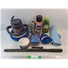Image 1 : Waxmaster Electric Polisher - Powers On, As Is, Polishing Bonnets, Tire Care Spray, Hand Cleaner