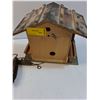 Image 4 : Edelweiss Style Cuckoo Clock - Made in Switzerland- 9" x 6" x 7" - As Is