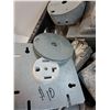 Image 2 : Milk Crate w/Electrical Breaker Boxes, Circuit Boxes, 220Amp Plug, Misc- PICK UP