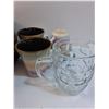 Image 4 : Sango Brand Dishes: (11) Dinner Plates, (7) Mugs & Beer Glass