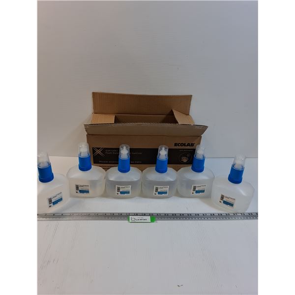 (6) Quick Care Foam Waterless Hand Sanitizer Refills - NIB - PICK UP