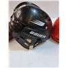 Image 3 : (3) Helmets: Hockey (Size Youth), (2) Skateboard (Size Medium)