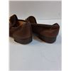 Image 3 : Men's Suede Dress Shoes (Brown) - Size 10.5M - Leather Soles