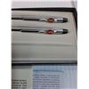 Image 2 : Cross Brand Peterbuilt Pen Set in Case & Kikkerland Cane Style Pen Set