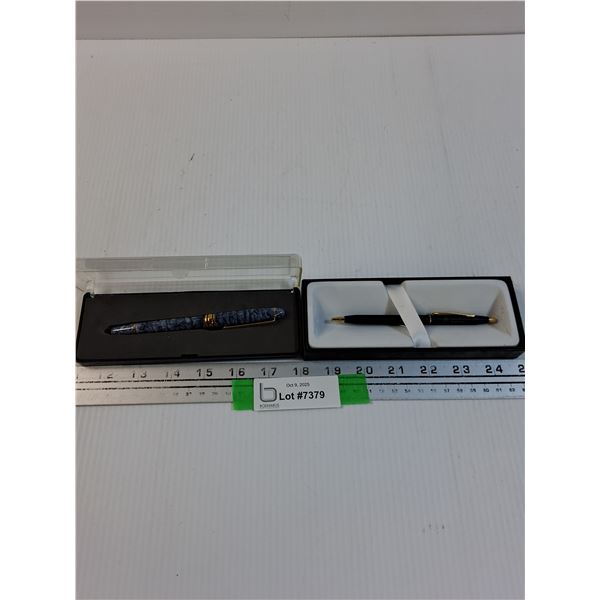 (2) Collector Pens in Cases
