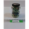 Image 1 : Teddy Bear Jar of Marbles