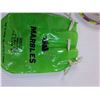 Image 3 : Marble Mania Tin w/Marbles & (2) Marbles Bags