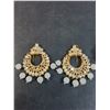 Image 2 : Vintage Style Braclet (Rose Needs Repair) & Earring Set