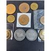 Image 2 : (11) Commerative Coins/Tokens: 1967 Confederation, Saskatoon, Prince Albert, Brier, Edmonton, Mt. Ru