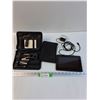 Image 1 : Blackberry w/Charger & Office Supplies in Carrying Case