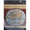Image 2 : * Wood Framed Latin "Orbis Terrarum Nova" Globe Wall Art - 27.5" x 27.5" - PICK UP