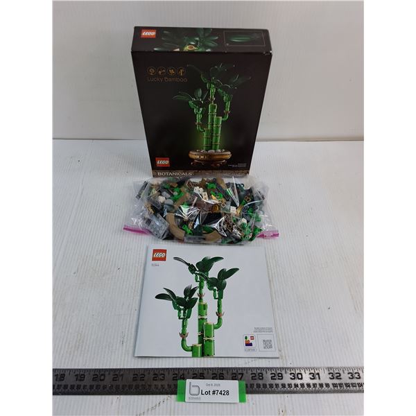 Lego Botanicals "Lucky Bamboo" 325 Pieces - Consignor Says Complete