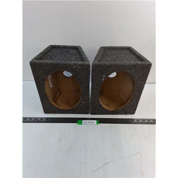 Pair of 6" x 9" Speaker Boxes