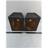 Image 1 : Pair of 6" x 9" Speaker Boxes