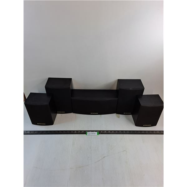 Pioneer 5-Piece Surround Sound Speaker System - PICK UP