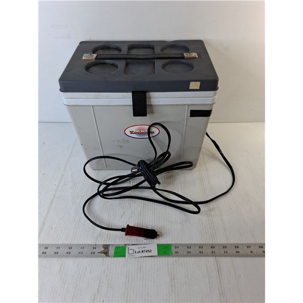 12V Koolatron Cooler- Untested 13" x 9" x 11" - PICK UP