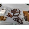 Image 1 : Horse Accessories- Bits, Leather Straps, Wrap, Misc.