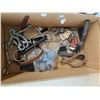 Image 2 : Horse Accessories- Bits, Leather Straps, Wrap, Misc.