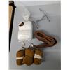 Image 4 : Horse Accessories- Bits, Leather Straps, Wrap, Misc.