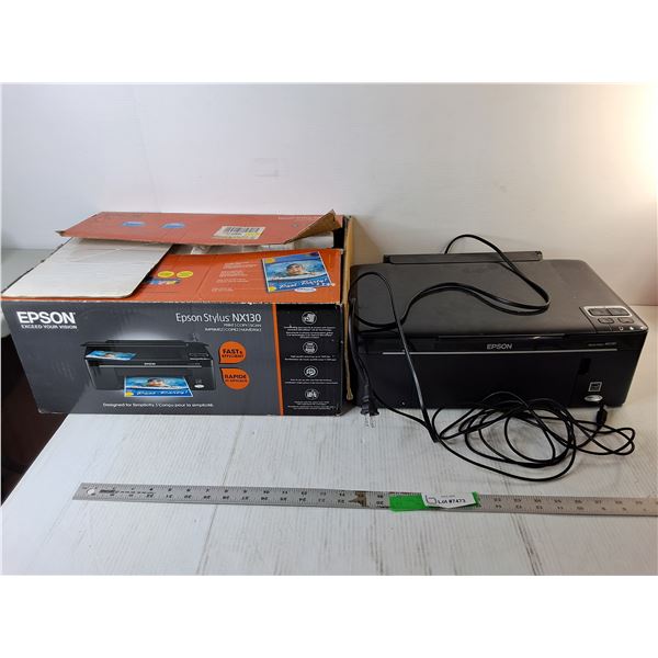 Epson Stylus NX130 Printer- Powers On - PICK UP