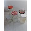 Image 2 : Lot of Jam Jars & Plastic Containers Up to 5.5"