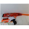 Image 2 : Alpha Rogue & Nerf Toy Guns, (3) Badminton Raquets - PICK UP