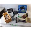 Image 1 : Linksys Broadband Router- Powers On/As Is, Picture Frame, Calculator, Misc.