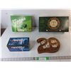 Image 1 : (4) Board Games- Yahtzee, Wit's Ends, Mindtrap, Cribbage