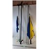 Image 1 : (2) Umbrellas, (2) Freightliner Antennas 48.5" Tall, Misc - PICK UP ONLY