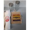 Image 2 : (3) Rolls of Cotton Gamgee Tissue, (4) Glass Jars Up to 10.25" Tall, Rice Bag