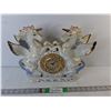 Image 1 : Ceramic Unicorn Clock 14.25" x 3" x 11.5"- As Is - PICK UP PREFERRED