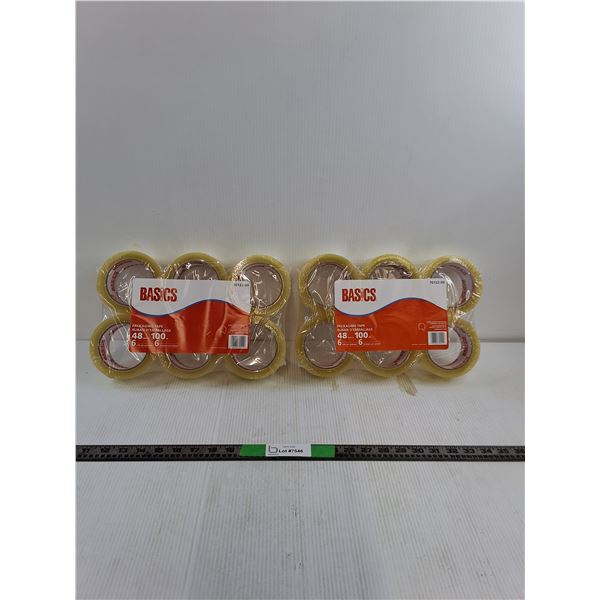 (2) Packaging Tape Packs (new)