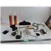 Image 1 : Misc: Assortment of Tools, Screws, (2) Sealant, Wrench, Etc