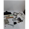 Image 3 : Misc: Assortment of Tools, Screws, (2) Sealant, Wrench, Etc