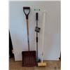 Image 1 : ** Nordic Plastic Scoop Shovel, Ice-Chipper, Lowry Curling Broom - Pickup Only