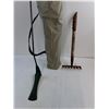 Image 3 : Child's Foldable Armchair w/Tote, Hand Rake, 38" Grass Whip - Pickup Only