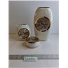Image 1 : (3) Piece Vase Set Glass