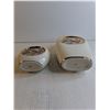 Image 2 : (3) Piece Vase Set Glass